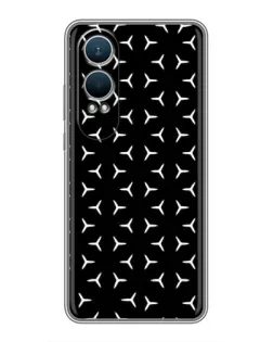 Чехол для OnePlus Nord CE4 Lite с картинкой «Mercedes паттерн звезд»