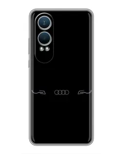Чехол для OnePlus Nord CE4 Lite с картинкой «Audi — световой подпись» Чехол для OnePlus Nord CE4 Lite с картинкой «Audi — световой подпись»