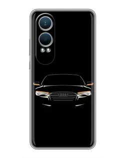 Чохол для OnePlus Nord CE4 Lite з картинкою «Audi — нічний контур» Чохол для OnePlus Nord CE4 Lite з картинкою «Audi — нічний контур»