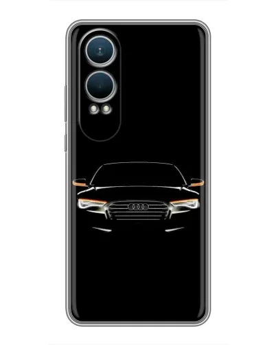 Чехол для OnePlus Nord CE4 Lite с картинкой «Audi — ночной контур»