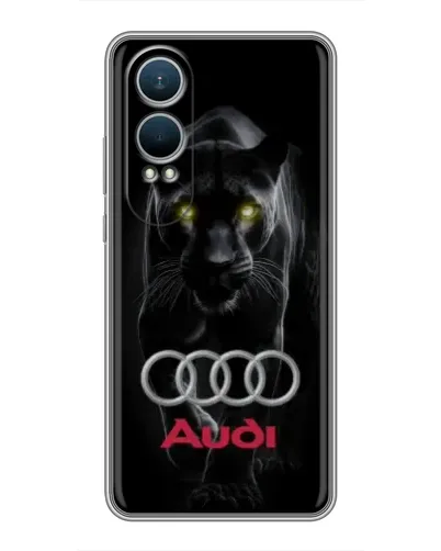 Чехол для OnePlus Nord CE4 Lite с картинкой «Пантера и Audi»