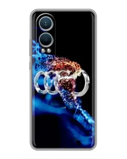 Чохол для OnePlus Nord CE4 Lite з картинкою «Енергія лого Audi» Чохол для OnePlus Nord CE4 Lite з картинкою «Енергія лого Audi»