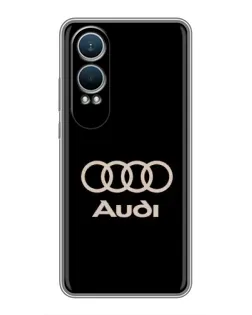 Чохол для OnePlus Nord CE4 Lite з картинкою «Audi — золотий логотип» Чохол для OnePlus Nord CE4 Lite з картинкою «Audi — золотий логотип»