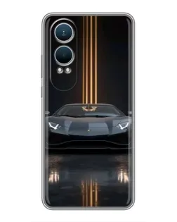 Чехол для OnePlus Nord CE4 Lite с картинкой «Lamborghini золотые линии» Чехол для OnePlus Nord CE4 Lite с картинкой «Lamborghini золотые линии»