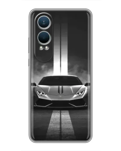 Чехол для OnePlus Nord CE4 Lite с картинкой «Lamborghini симметрия дорог» Чехол для OnePlus Nord CE4 Lite с картинкой «Lamborghini симметрия дорог»