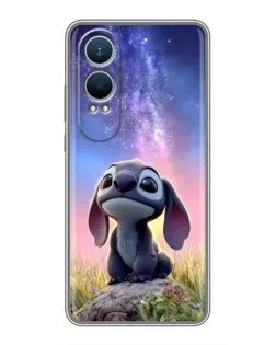 Чехол для OnePlus Nord CE4 Lite с картинкой «Стич на рассвете»