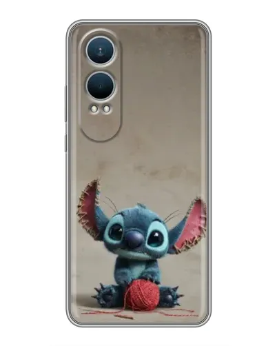 Чехол для OnePlus Nord CE4 Lite с картинкой «Стич на коричневом фоне» Чехол для OnePlus Nord CE4 Lite с картинкой «Стич на коричневом фоне»