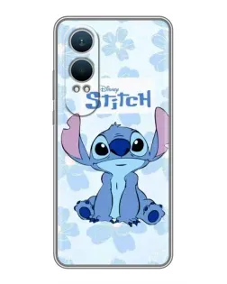 Чехол для OnePlus Nord CE4 Lite с картинкой «Stitch среди цветов»