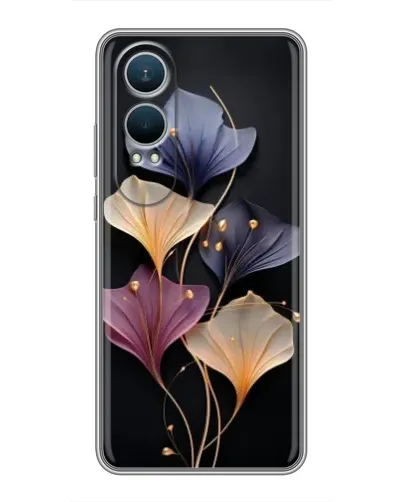 Чехол для OnePlus Nord CE4 Lite с картинкой «Лиловые цветы грации»