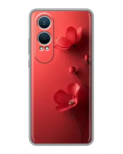 Чехол для OnePlus Nord CE4 Lite с картинкой «Маковые соцветия»