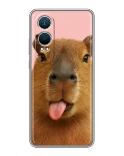 Чехол для OnePlus Nord CE4 Lite с картинкой «Капибара с языком» Чехол для OnePlus Nord CE4 Lite с картинкой «Капибара с языком»