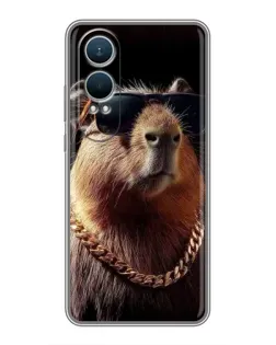 Чехол для OnePlus Nord CE4 Lite с картинкой «Капибара золотая цепь» Чехол для OnePlus Nord CE4 Lite с картинкой «Капибара золотая цепь»