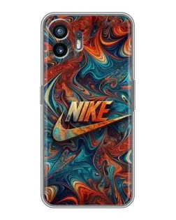 Чехол для OnePlus Nord CE6 Lite с картинкой «Nike в абстракции»