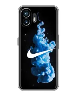 Чехол для OnePlus Nord CE6 Lite с картинкой «Nike и синий дым»