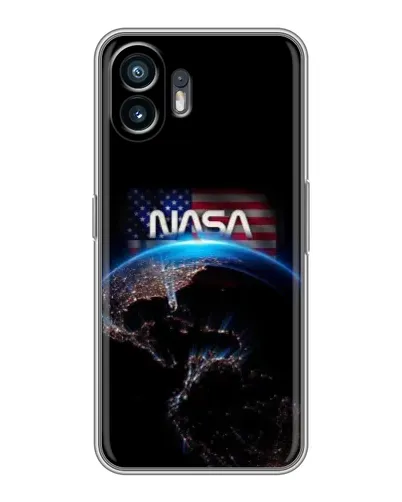Чехол для OnePlus Nord CE6 Lite с картинкой «Земля из космоса NASA»