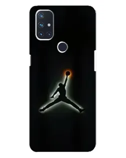 Чехол для OnePlus Nord N10 5G с картинкой «Jordan Gradient Logo»