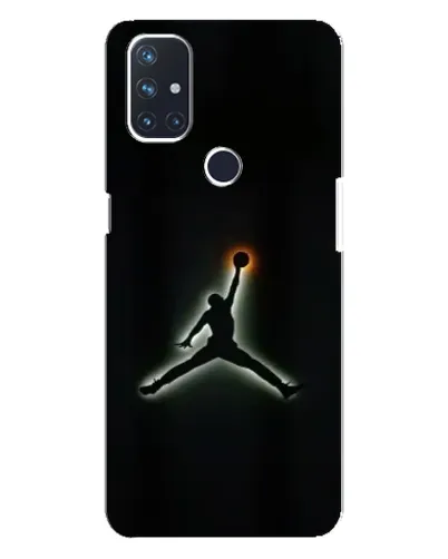 Чехол для OnePlus Nord N10 5G с картинкой «Jordan Gradient Logo»