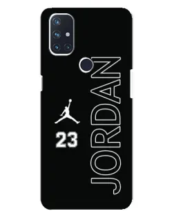 Чехол для OnePlus Nord N10 5G с картинкой «Jordan Vertical»
