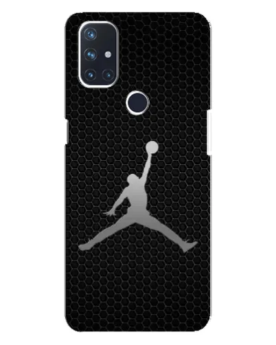 Чехол для OnePlus Nord N10 5G с картинкой «Jordan Dark Carbon»