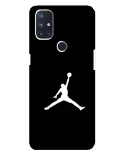 Чехол для OnePlus Nord N10 5G с картинкой «Jordan Silhouette»