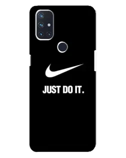 Чехол для OnePlus Nord N10 5G с картинкой «Классический принт Nike» Чехол для OnePlus Nord N10 5G с картинкой «Классический принт Nike»