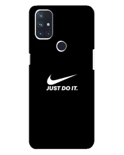 Чехол для OnePlus Nord N10 5G с картинкой «Минимализм от Nike» Чехол для OnePlus Nord N10 5G с картинкой «Минимализм от Nike»
