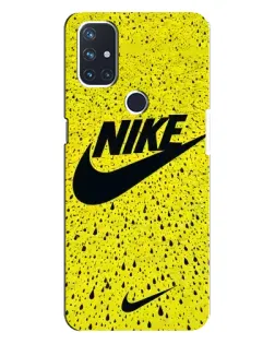 Чехол для OnePlus Nord N10 5G с картинкой «Желтый текстурный Nike» Чехол для OnePlus Nord N10 5G с картинкой «Желтый текстурный Nike»
