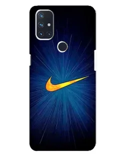 Чехол для OnePlus Nord N10 5G с картинкой «Синий пульс Nike» Чехол для OnePlus Nord N10 5G с картинкой «Синий пульс Nike»