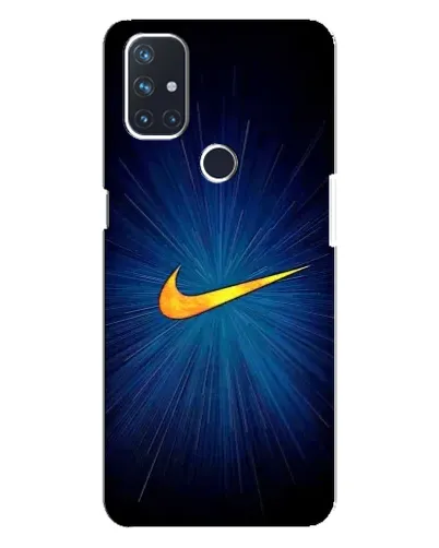Чехол для OnePlus Nord N10 5G с картинкой «Синий пульс Nike» Чехол для OnePlus Nord N10 5G с картинкой «Синий пульс Nike»
