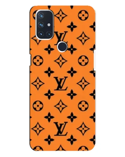 Чехол для OnePlus Nord N10 5G с картинкой «Оранжевый стиль LV»