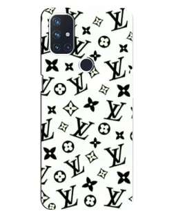 Чехол для OnePlus Nord N10 5G с картинкой «Монохромный хаос LV»