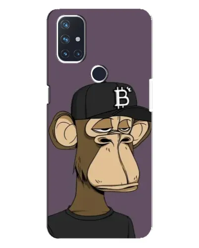 Чехол для OnePlus Nord N10 5G с картинкой «Bored Ape в кепке» Чехол для OnePlus Nord N10 5G с картинкой «Bored Ape в кепке»