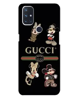 Чехол для OnePlus Nord N10 5G с картинкой «Gucci — герои Disney и монограмма» Чехол для OnePlus Nord N10 5G с картинкой «Gucci — герои Disney и монограмма»