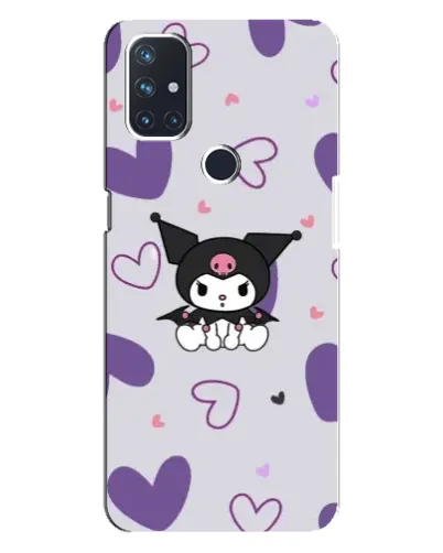 Чехол для OnePlus Nord N10 5G с картинкой «Kuromi и лавандовые сердца» Чехол для OnePlus Nord N10 5G с картинкой «Kuromi и лавандовые сердца»