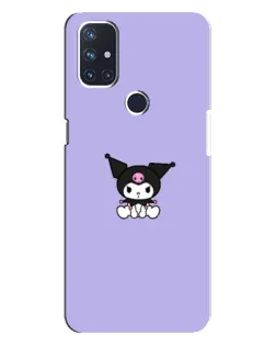 Чехол для OnePlus Nord N10 5G с картинкой «Kuromi — фиолетовый минимализм»