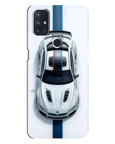 Чехол для OnePlus Nord N10 5G с картинкой «Вид сверху — BMW M»