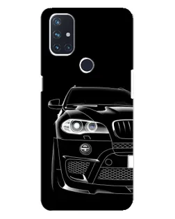 Чехол для OnePlus Nord N10 5G с картинкой «Темный силуэт BMW»