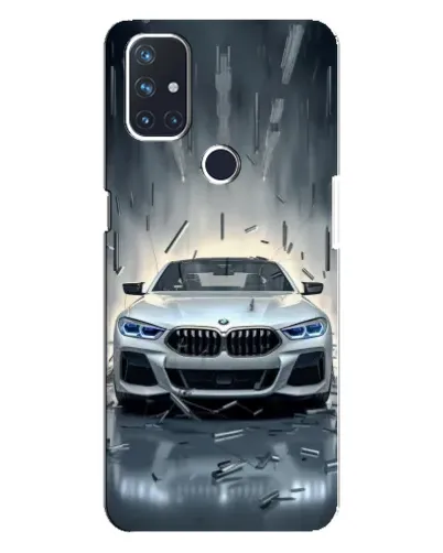 Чехол для OnePlus Nord N10 5G с картинкой «BMW в свете фар»