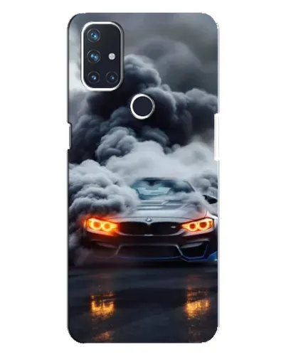 Чехол для OnePlus Nord N10 5G с картинкой «BMW в дыму»
