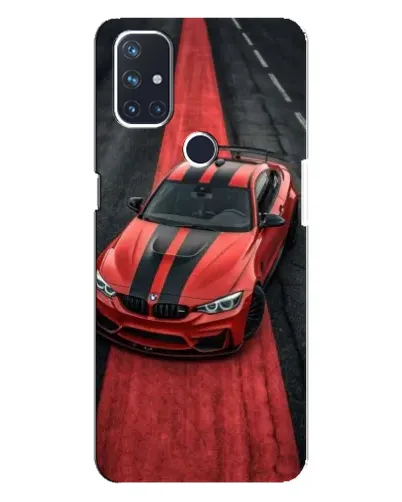 Чехол для OnePlus Nord N10 5G с картинкой «BMW на красной дорожке»