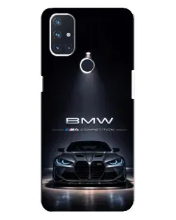 Чехол для OnePlus Nord N10 5G с картинкой «BMW сквозь ночной город»