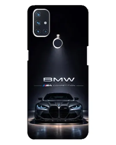Чехол для OnePlus Nord N10 5G с картинкой «BMW сквозь ночной город» Чехол для OnePlus Nord N10 5G с картинкой «BMW сквозь ночной город»