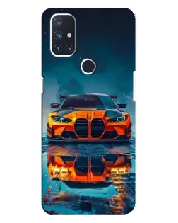 Чехол для OnePlus Nord N10 5G с картинкой «BMW — золотая эмблема»