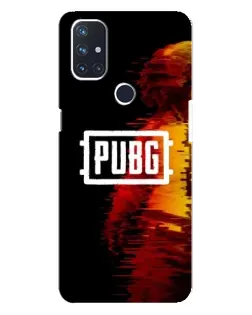 Чехол для OnePlus Nord N10 5G с картинкой «Яркий логотип PUBG»
