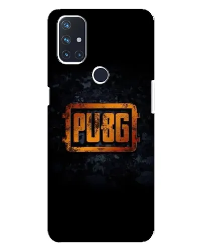 Чехол для OnePlus Nord N10 5G с картинкой «PUBG — золотой логотип»