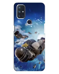 Чехол для OnePlus Nord N10 5G с картинкой «Десант PUBG — прыжок» Чехол для OnePlus Nord N10 5G с картинкой «Десант PUBG — прыжок»