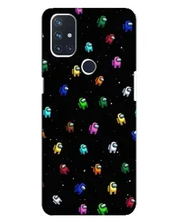 Чехол для OnePlus Nord N10 5G с картинкой «Экипаж Among Us»