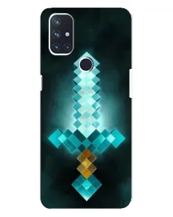 Чехол для OnePlus Nord N10 5G с картинкой «Алмазный меч неон»