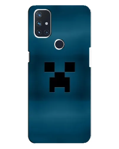 Чехол для OnePlus Nord N10 5G с картинкой «Крипер текстура»
