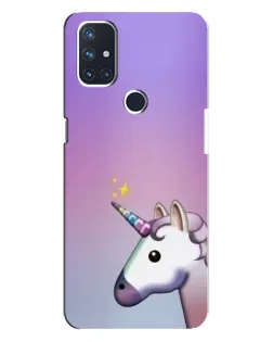 Чехол для OnePlus Nord N10 5G с картинкой «Единорог градиент»